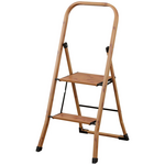 L.T. Williams 2 Step Ladder  Wood Grain With Bar 9757 hero image