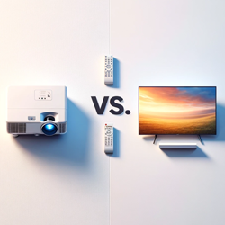 Comparing Home Theatre Projectors vs. Big TVs: What's Best for You?